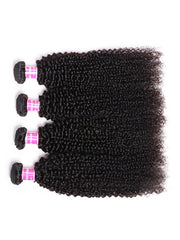Hair 4 Bundles Kinky Curly Unprocessed Virgin Hair