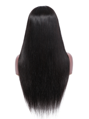 Straight Hair With Bang 13x4 Pre Plucked Lace Front Wig