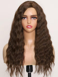 Petaluxe SKYE - 24" MONO WAVY HUMAN HAIR WIG