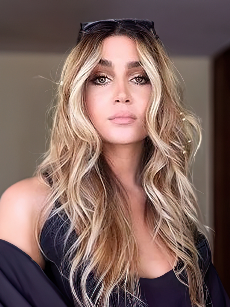 Chic Wavy Hair Balayage Chocolate Golden Blonde Wig