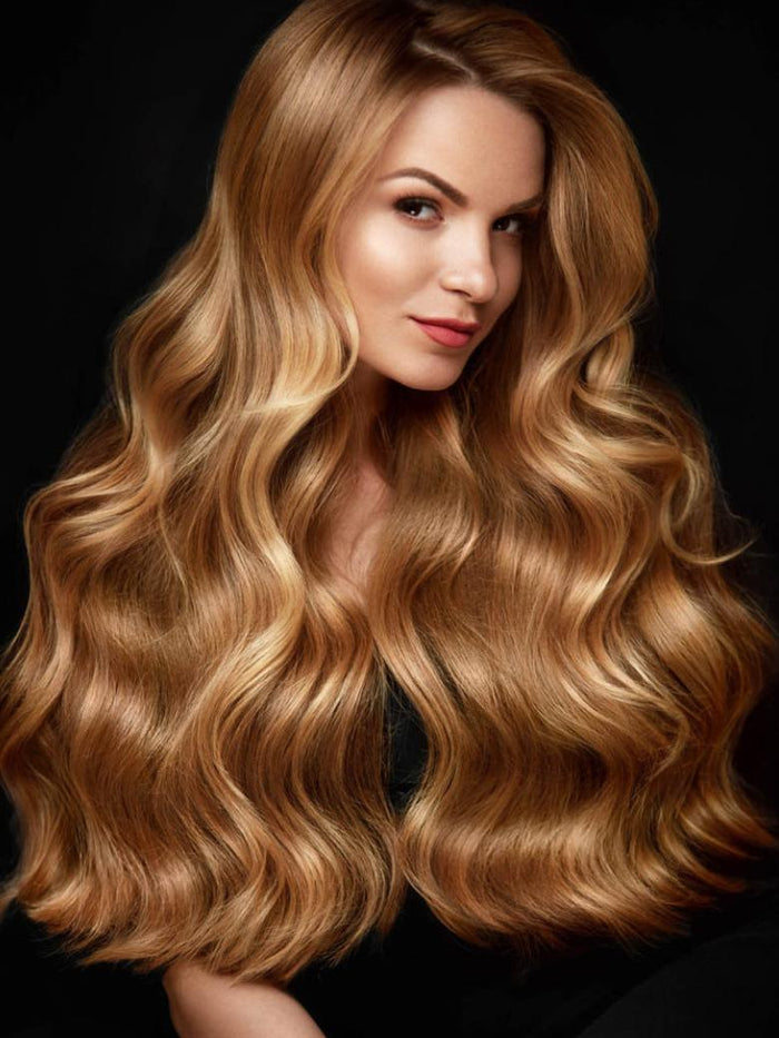 Petaluxe Ash Brown Human Hair Clip In Extension