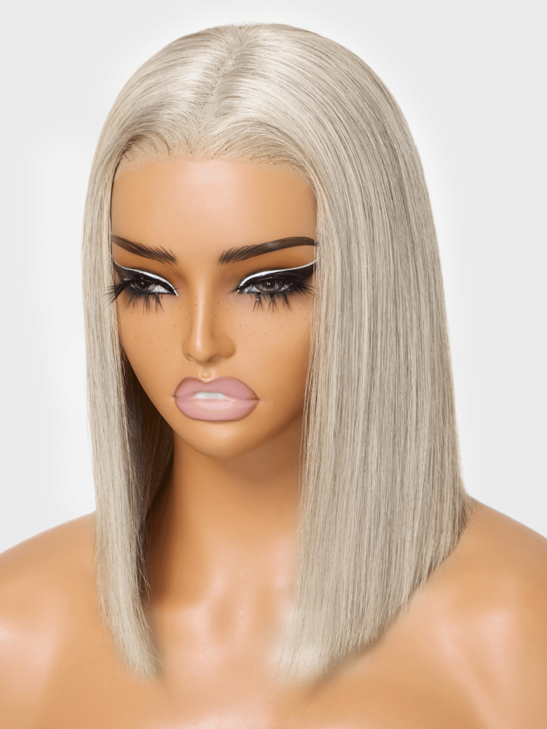 13x4 Lace Frontal Ash Blonde Bob Pre-Everything Wig