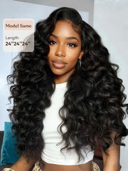 3Pcs Kinky Straight Indian Real Human Hair Bundles Deal