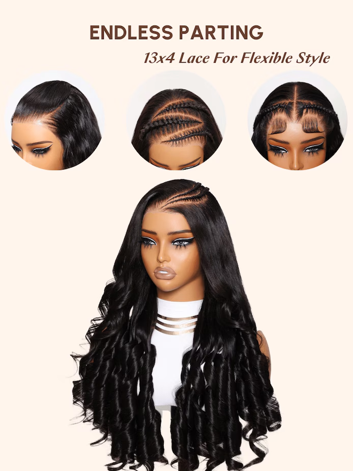 13x4 Lace Frontal Burgundy Loose Wave Pre-Everything Wig