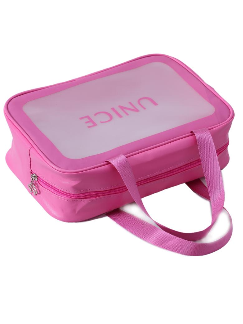 [US Only] Bubble Gum Pink Wash Bag Makeup Bag