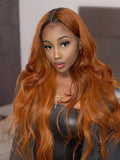Petaluxe #30 Colored Hair Bundles 1 Bundle 100g Remy Hair Extensions Brown Color Body Wave Straight