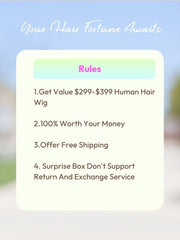 $59 Surprise Box Win 24 Inch Bye-Bye knots Wig Value $159-$219