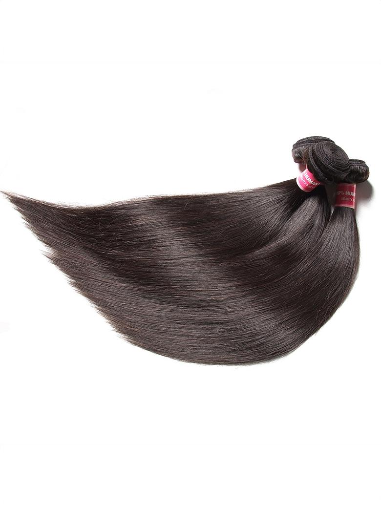 Flash sale Hair 3 Bundles Brazilian Straight 100% Human Virgin Hair
