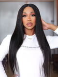 Petaluxe 200% Density 13x4 Lace Front Pre Plucked with Baby Hair Straight Hair Wig