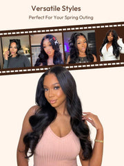 Bye-Bye Knots Wig 7x5 Glueless Lace & HD Lace Body Wave Lace Front Wig Adjustable Cap