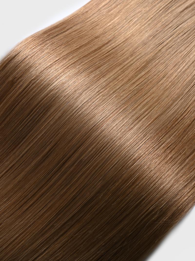 Ash Brown Human Hair Clip In Extension