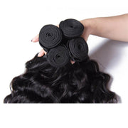 Brazilian 4pcs Natural Wave Virgin Hair With Closure Kysiss Series