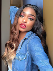 Icenu Series Body Wave Virgin Hair 1 Bundle Unprocessed Ombre Human Hair Wave
