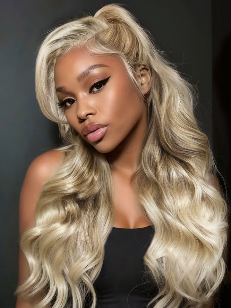 13x4 Lace Frontal Sandy Blonde Ombre Loose Wave Pre-Everything Wig