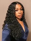 Petaluxe Undetectable 5x5 HD Lace Closure With 4 Bundles Curly Hair