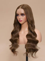 JORDAN-22" 13x4 Lace Front Hollywood Wave Human Hair Wig