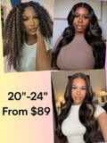 Petaluxe All Black With Blonde Highlights Color: 6x4.5 lace | 13x4 Pre Everything Lace | 7x5 Bye Bye Knots Wig