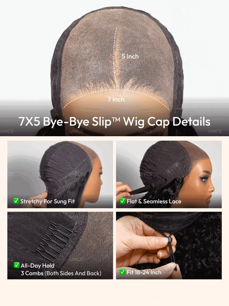 13x4 Lace Front Honey Blonde Highlights Water Wave Pre-Everything Wig With Invisible Knots