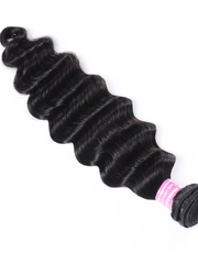 Hair 1 Bundle Virgin Human Hair Loose Deep Wave