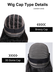 Put On And Go Pre Cut Lace 6x4.5 Closure Red Brown Curly Glueless Wig With Breathable Cap Air Wig