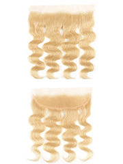 Hair 613 Blonde Body Wave Hair 13x4 Lace Frontal
