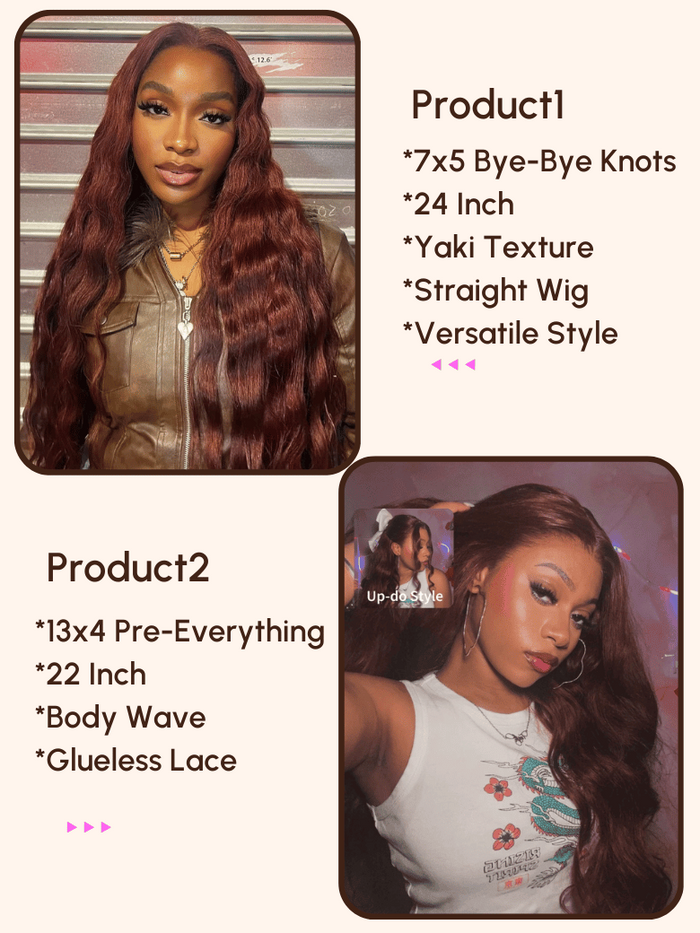 Petaluxe 2 Wigs $249 for 24" 7x5 Bye-Bye Knots and 22" 13x4 Pre-Everything Wig