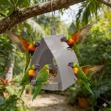 ⏰Hanging Bird Feeder for Garden with Roof