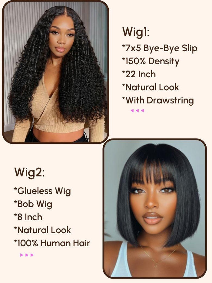Petaluxe Pay $169 Get 2 Wigs | 24H Limited Time Sale