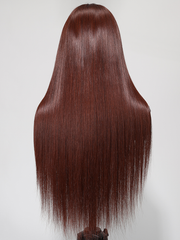 Sheistatiana Approved 13x4 Lace Front Delicious Dark Chocolate Hair Straight Wig