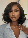 Petaluxe Bye-Bye Knots Wig 7x5&13x4 Lace Loose Wave Side Part Bob Wig 150% Density