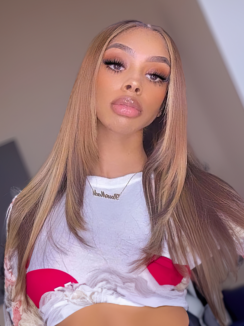 13x4 Transparent Lace Front Butterfly Haircut Straight Layered Wig 180% Density