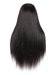 5x5 HD Glueless Bleached Knots Straight Lace Wig 150% Density 100% Human Hair Wigs