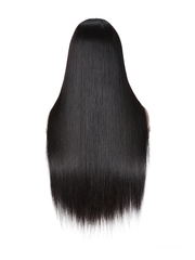 [22"=$99] InvisiBlend Drawstring Finger Coil Ends V Part  Curly& Straight V Part Human Hair Wig