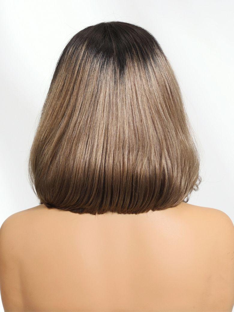 Bye-Bye Knots Wig 7x5 & 13x4 Put On And Go Glueless Lace Bleached Knots Bob Wig 150% Density