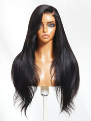 13x4 Pre-Everything? Wig With Loose Wave Face-Framing Layers And Side-Swept Bangs