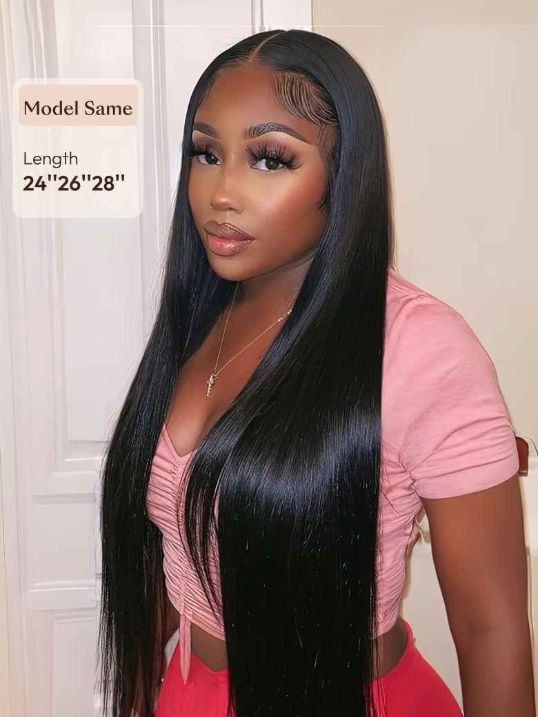 Straight Remy Human Hair Bundles 3Pcs Deal