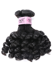 Funmi Curly Tight & Neat Human 1 Bundle Virgin Hair Natural Color