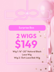 [Limited Offer] 2 Wigs $149 Surprise Box - Value $249-$349