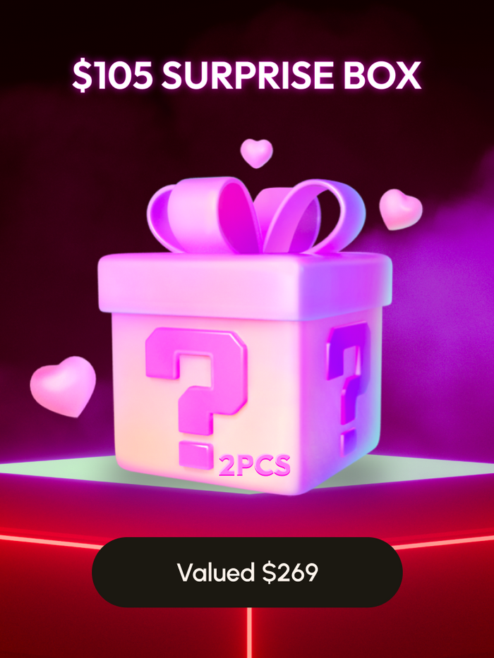 Petaluxe $105 SURPRISE BOX - 2 ITEMS FOR $269 VALUE