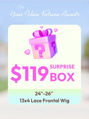 $59 Surprise Box Win 24 Inch Bye-Bye knots Wig Value $159-$219