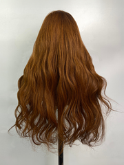 13x4 Lace Front Honey Brown Body Wave Wig