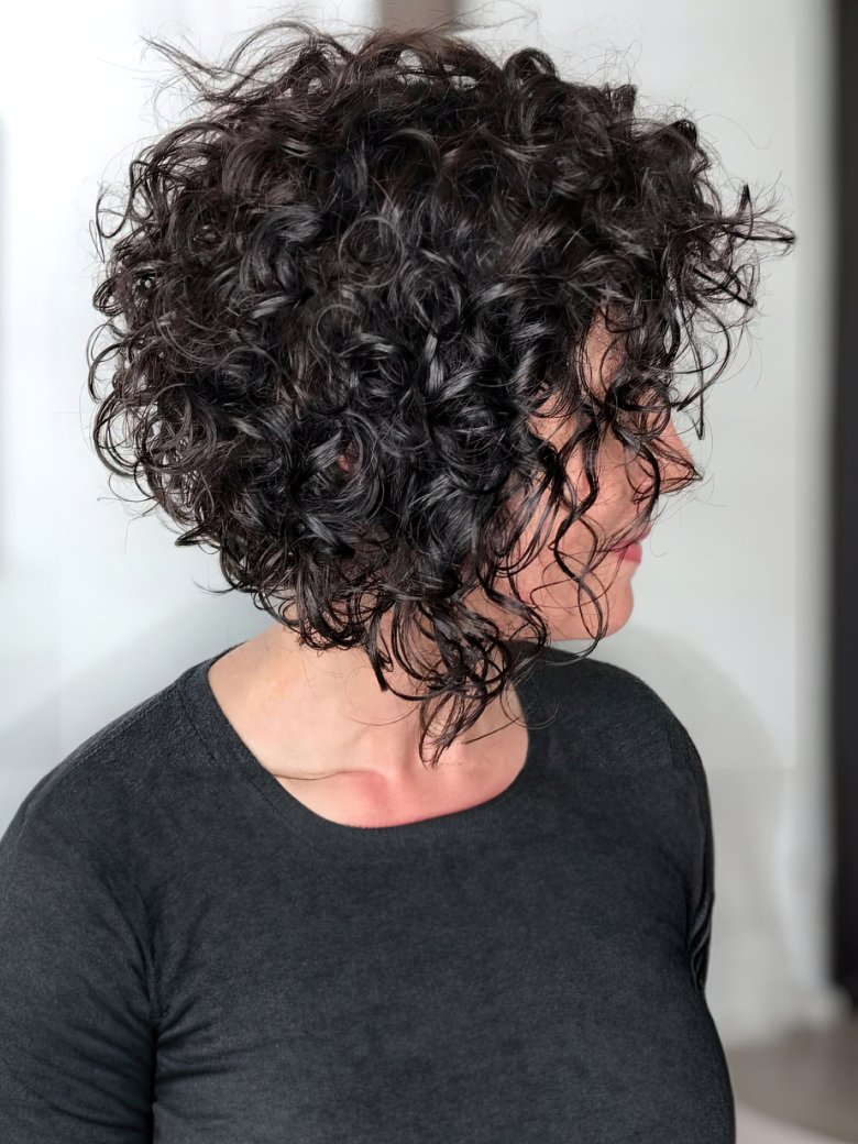 Bouncy Curl Short Curly Soft & Smooth Pixie Cut with Bangs Glueless Wig