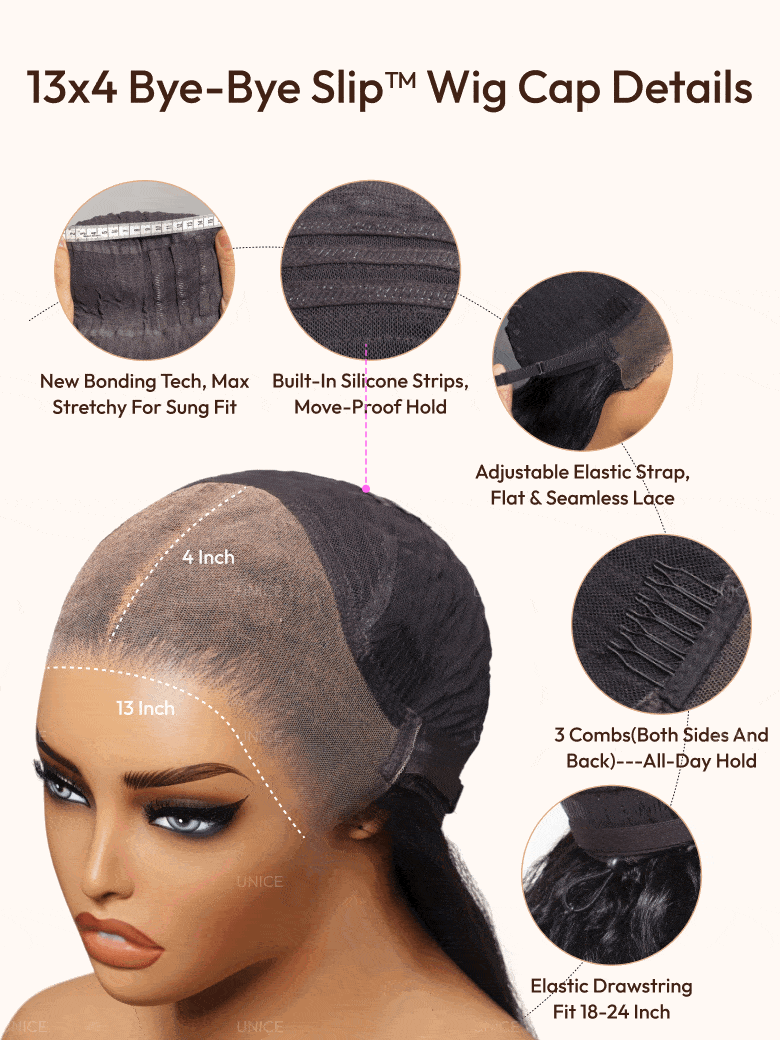 Bye-Bye Knots? 7x5 Lace Body Curls Wig with Feathered Layers & Invisi Drawstring 180% Density