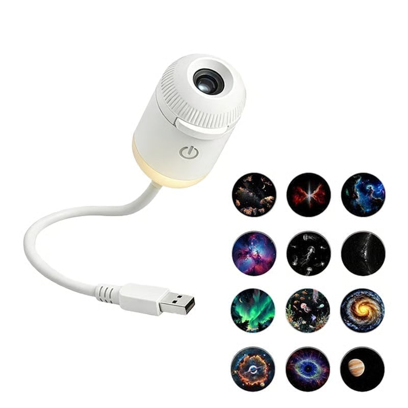 6-in-1 USB Professional Galaxy & Planetarium Projector
