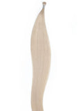 Petaluxe Platinum Blonde Human Hair I Tip Extension
