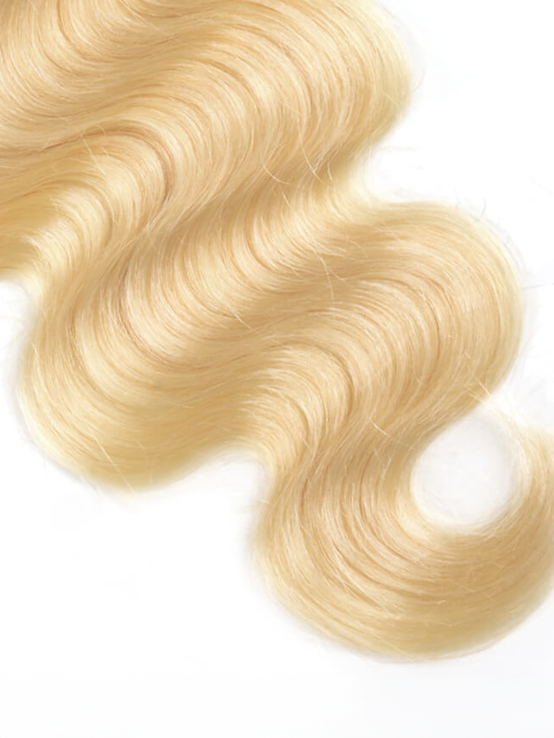 Hair 613 Blonde Human Hair Body Wave Blonde Hair 4x4 Lace Closure
