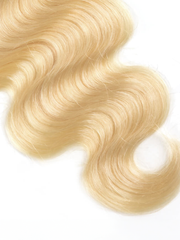 Hair 613 Blonde Human Hair Body Wave Blonde Hair 4x4 Lace Closure