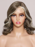 Petaluxe SLOANNE- 12" MONO & SWISS LACE BODY WAVE HUMAN HAIR WIG