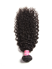 Icenu Series 1 Bundle Jerry Curly Human Virgin Hair Weaving Double Weft