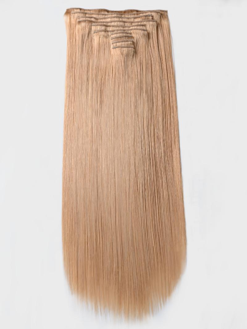Dirty Blonde Human Hair Clip In Extension